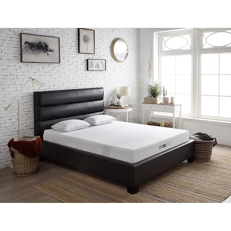 Contemporary Queen Upholstered Bed